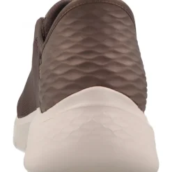 Baskets*Skechers Go Walk Flex Hands Up BRN